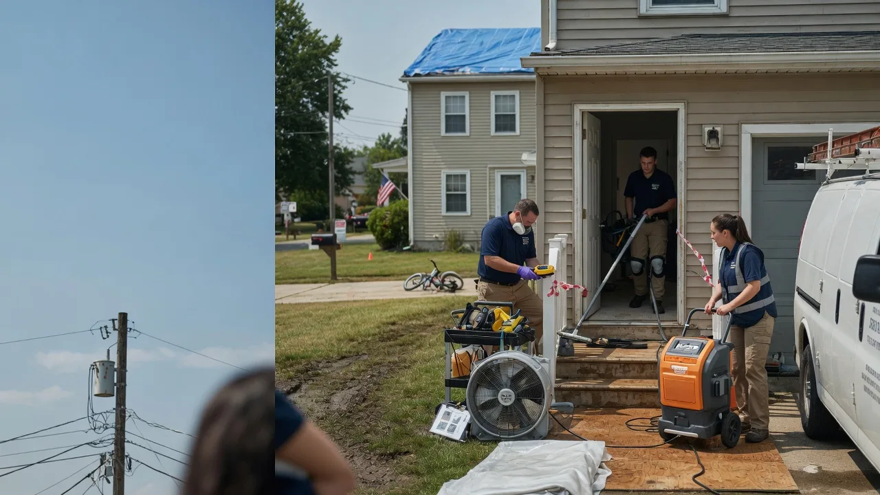 Water Damage Repair in Pollock, SD near me